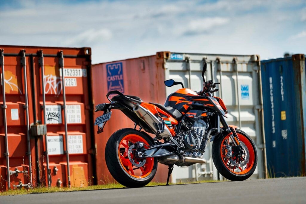 KTM 890 Duke GP rear static