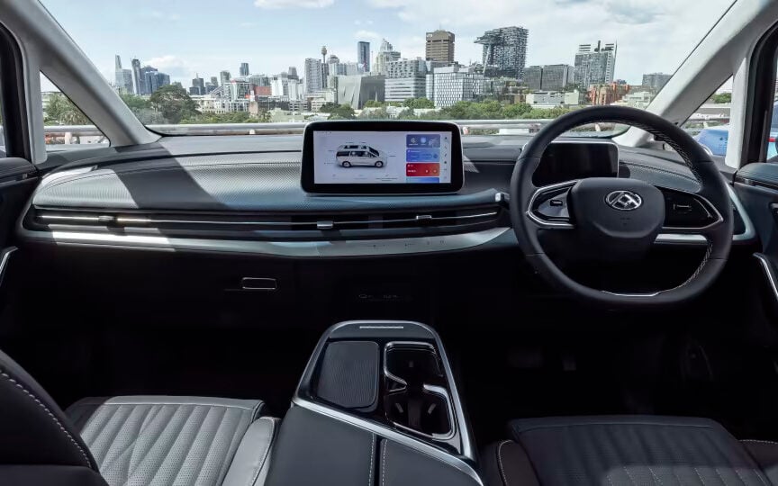 LDV MIFA 9 dashboard