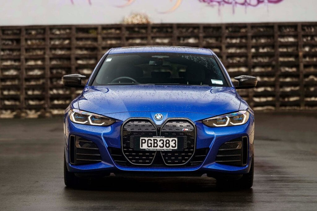 BMW i4 M50 xDrive full frontal static