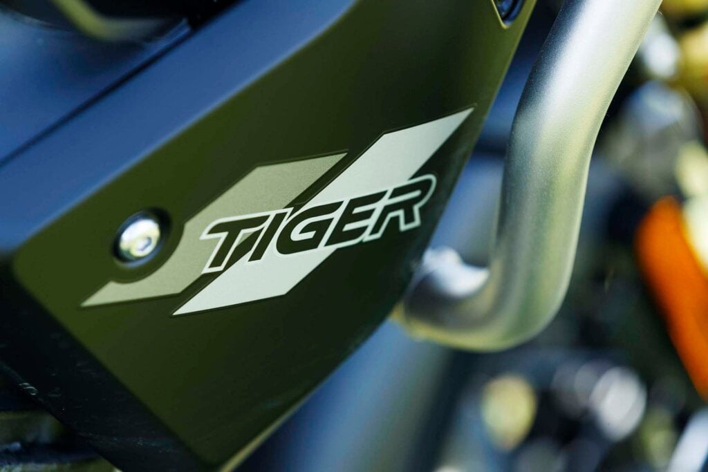 Triumph Tiger 1200 Rally Pro badge