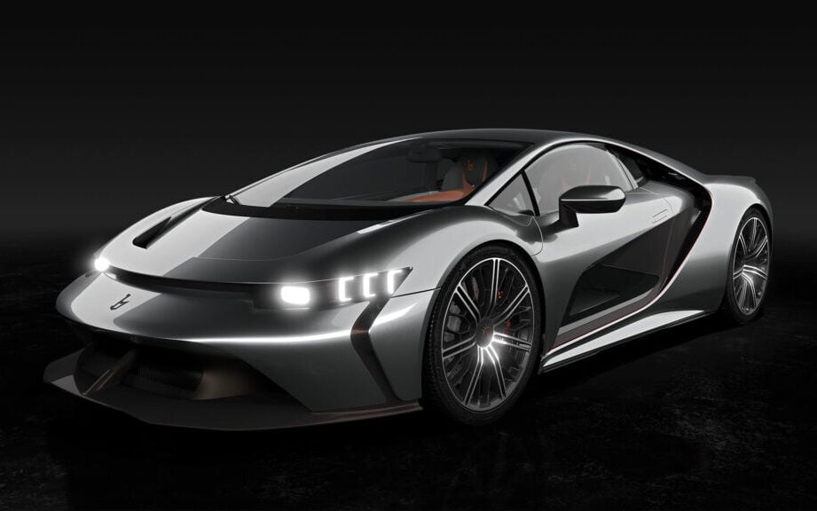 Bertone GB110 front three quarter view