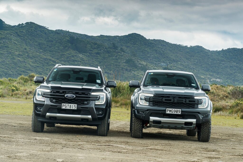 Ford Ranger Raptor and Wildtrak