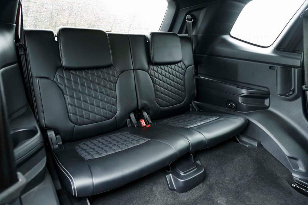 Ford Everest Platinum third row seats
