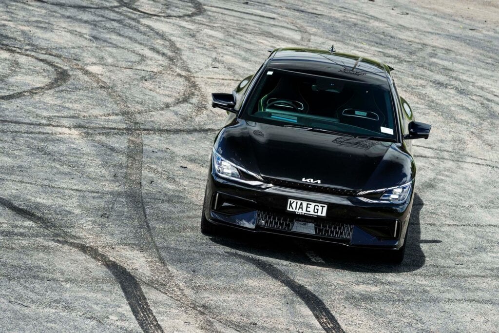 Kia EV6 GT high front angle