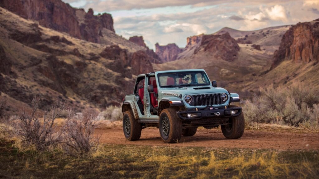 2024 Jeep Wrangler Rubicon 392 front three quarter view