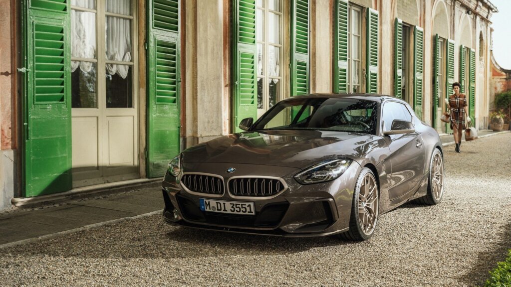 BMW Concept Touring Coupe by building with green shutters