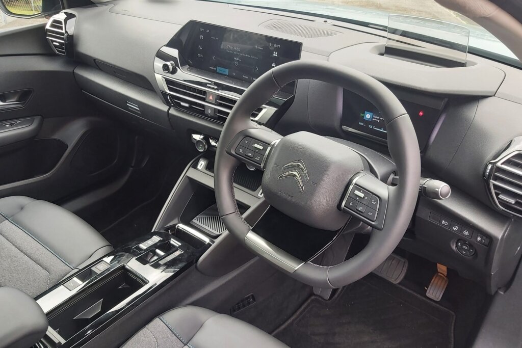 Citroen e-C4 interior