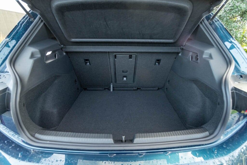 Boot space in the Cupra Born V+