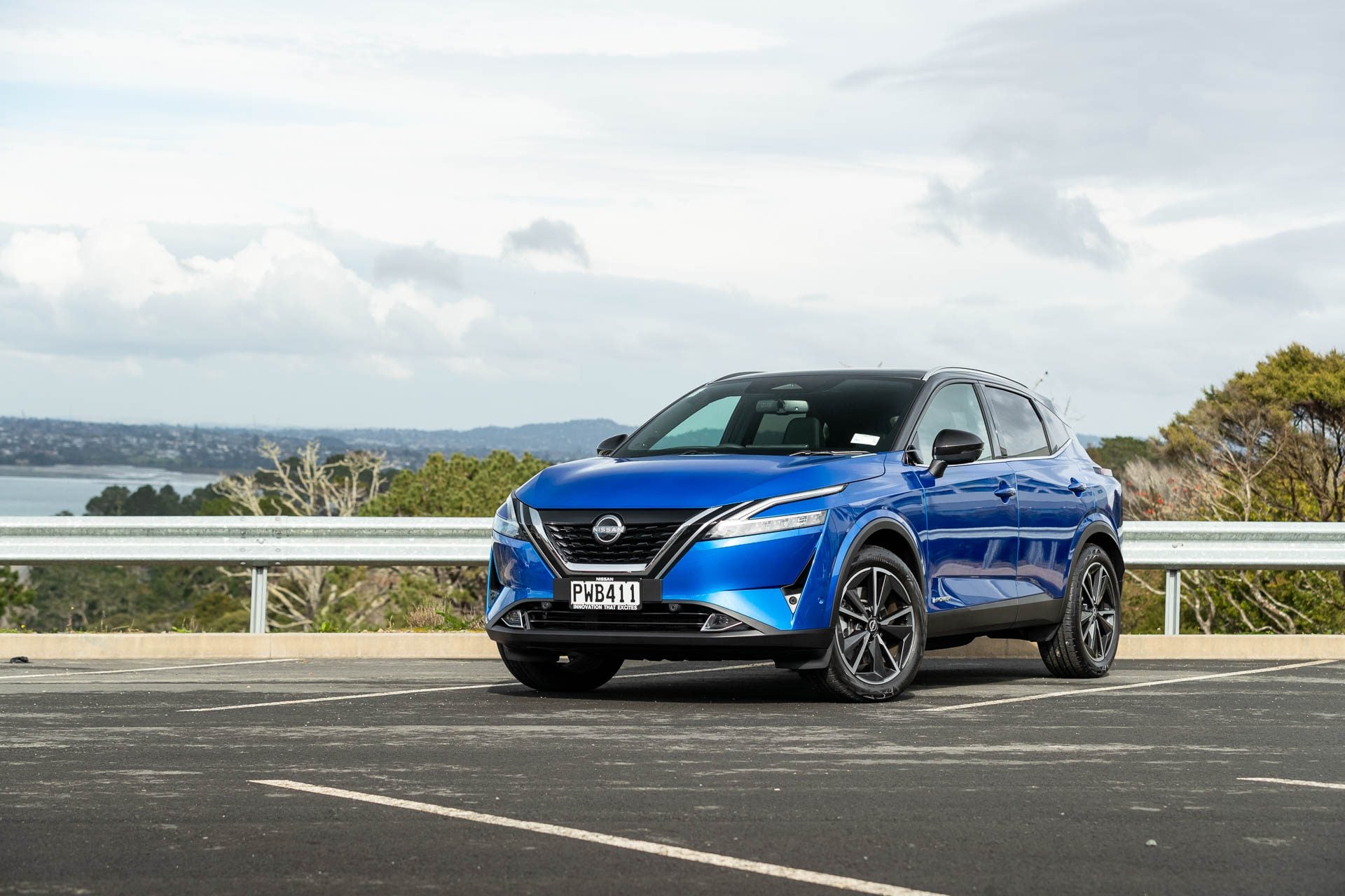 Nissan Qashqai e-Power front quarter shot