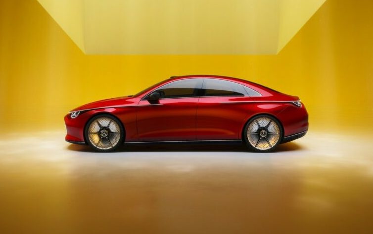 Mercedes-Benz Concept CLA Class side view
