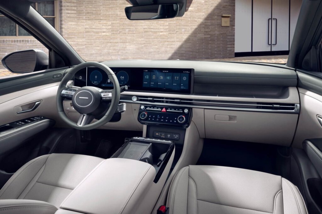 2024 Hyundai Tucson facelift interior