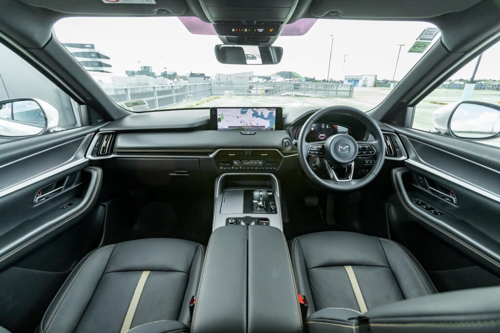 Mazda CX-90 Takami front interior view