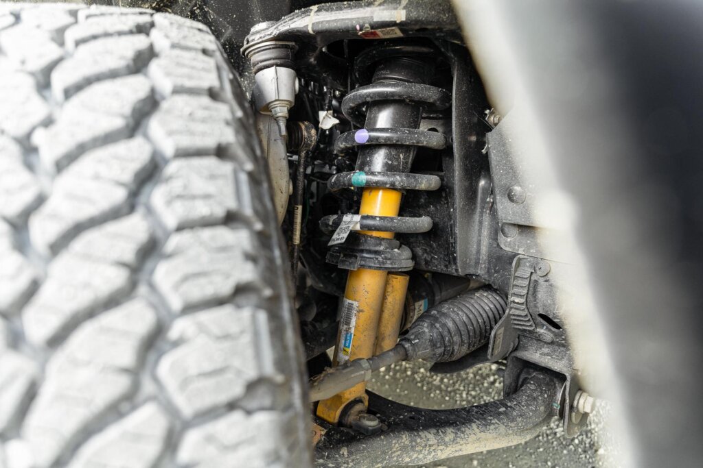 Bilstein shocks in the Ford Ranger Wildtrak X