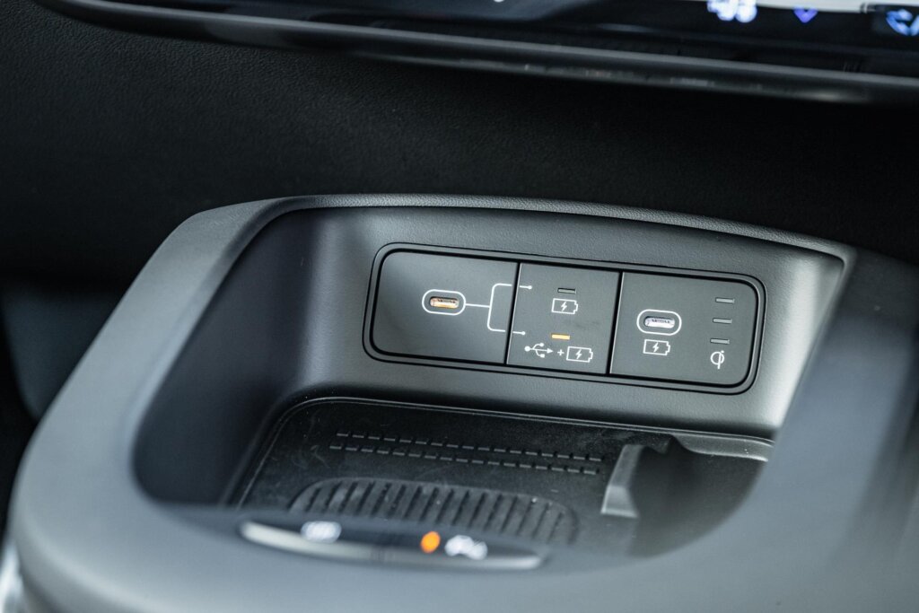 charging pad in the Hyundai IONIQ 5 N