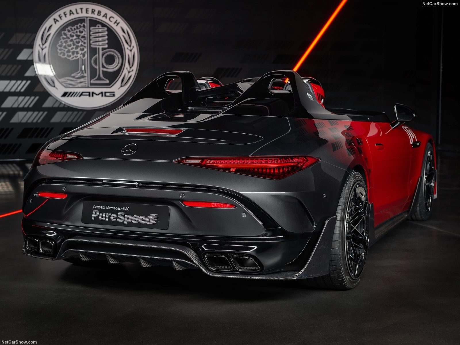 Rear three quarter shot of PureSpeed Concept.