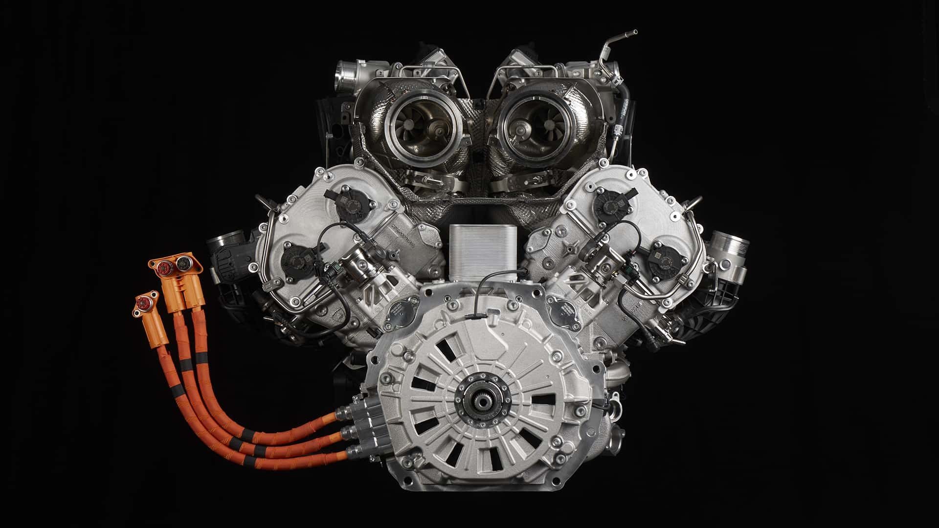 Another shot of the engine that will power the Temerario.