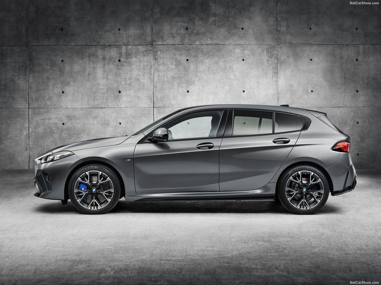 Familiar outline to facelifted BMW 1 Series.