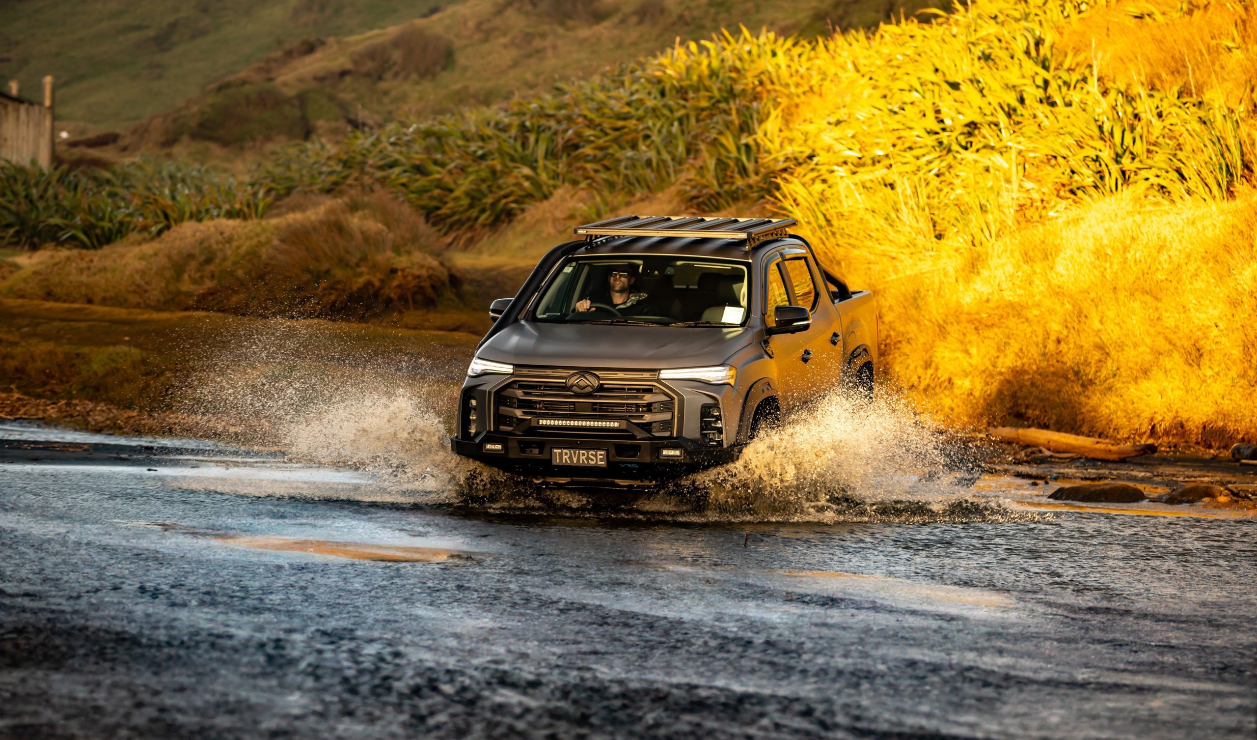 LDV T60 Traverse doing what it says on the number plate.