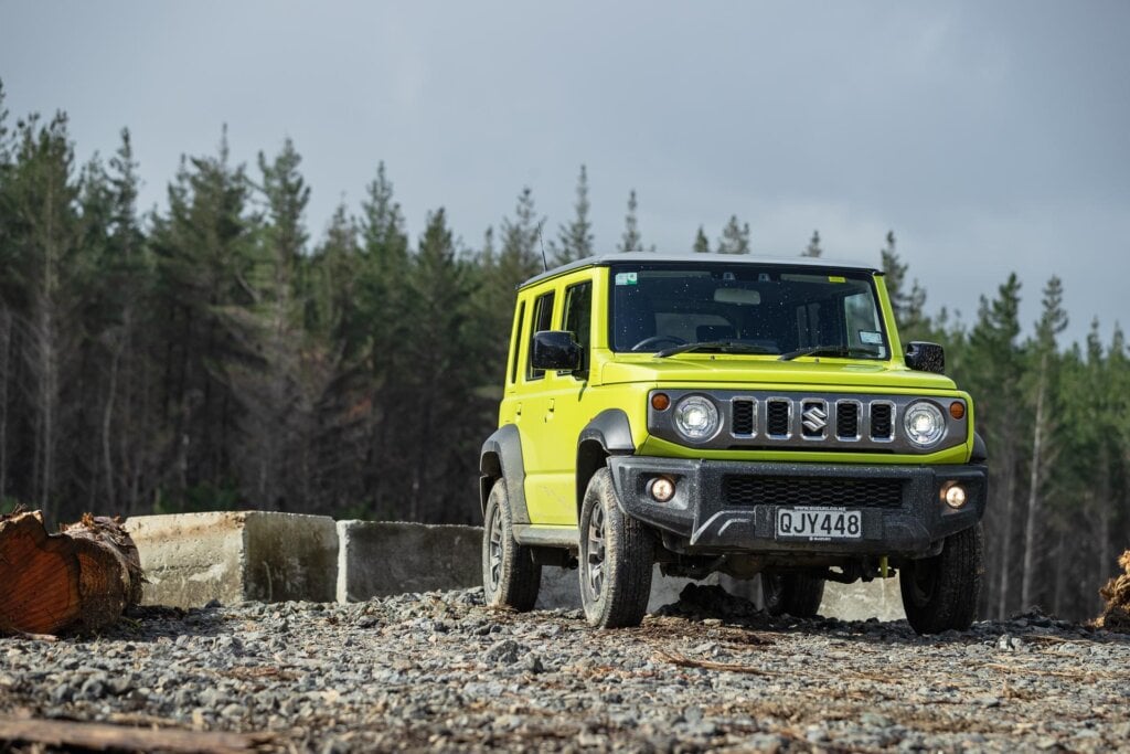 Front end of the Suzuki Jimny 5-door