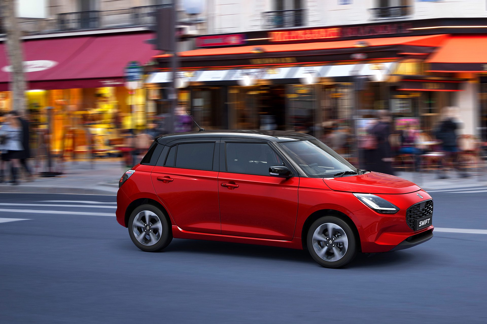New Swift doing town duty.