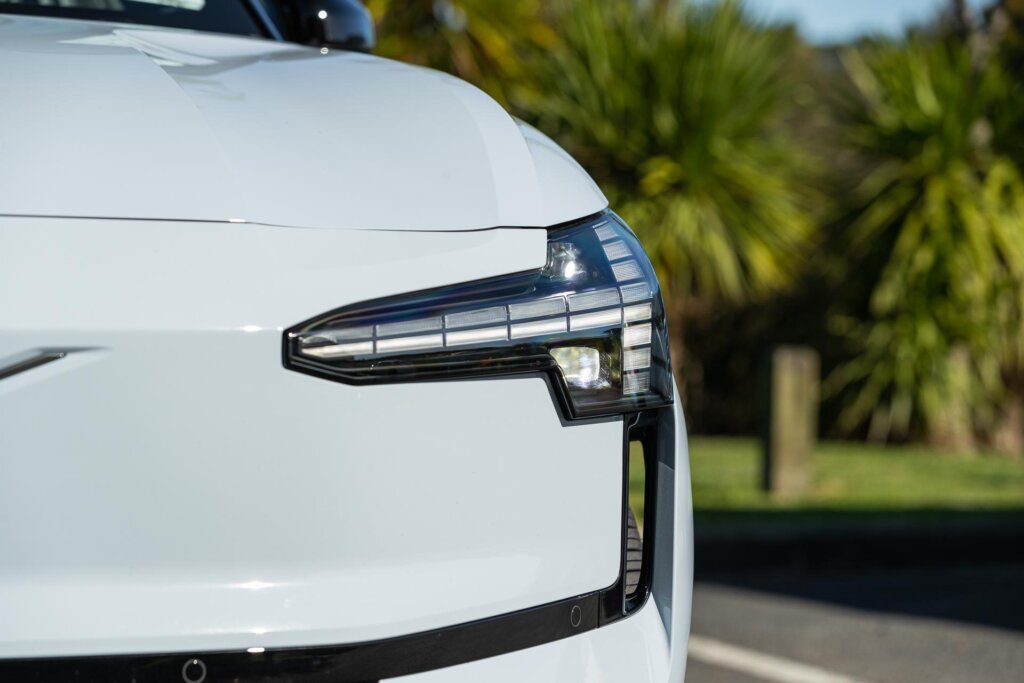 2024 Volvo EX30 headlight detail and vent