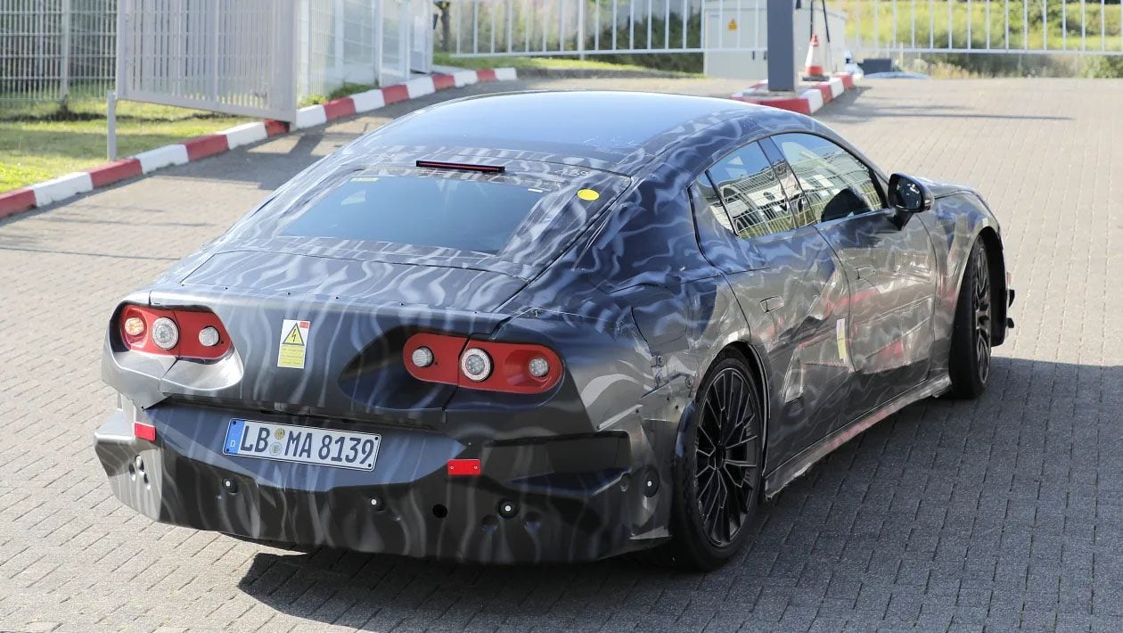 It's a slightly more conventional look than elongated EVs from the EQ family.