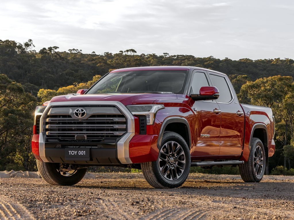 Tundra looks butch if that's your thing.