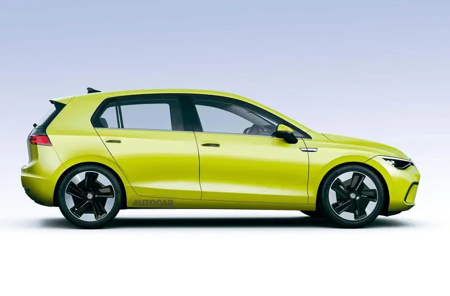 Render of what the Golf Gen IX might look like.