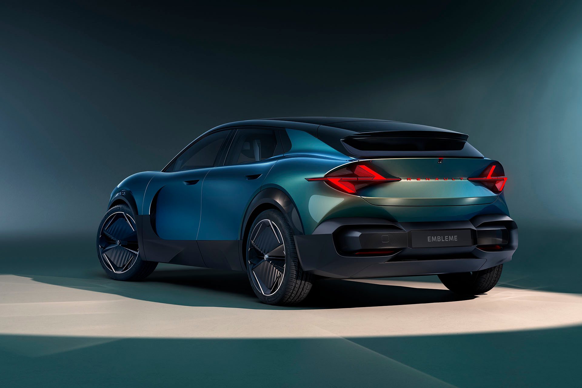 Quite aggressive styling for a Renault EV.