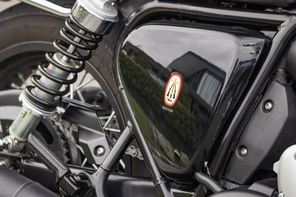 BSA Gold Star badge and logo