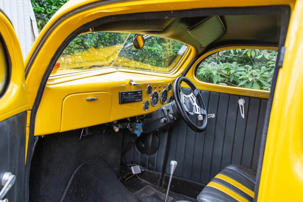 Ford 37 Coupe interior