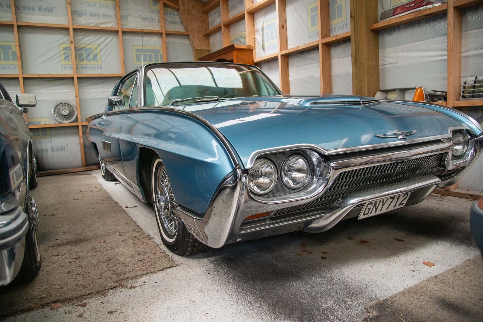 Ford Thunderbird third generation bullet bird, in blue, M-code