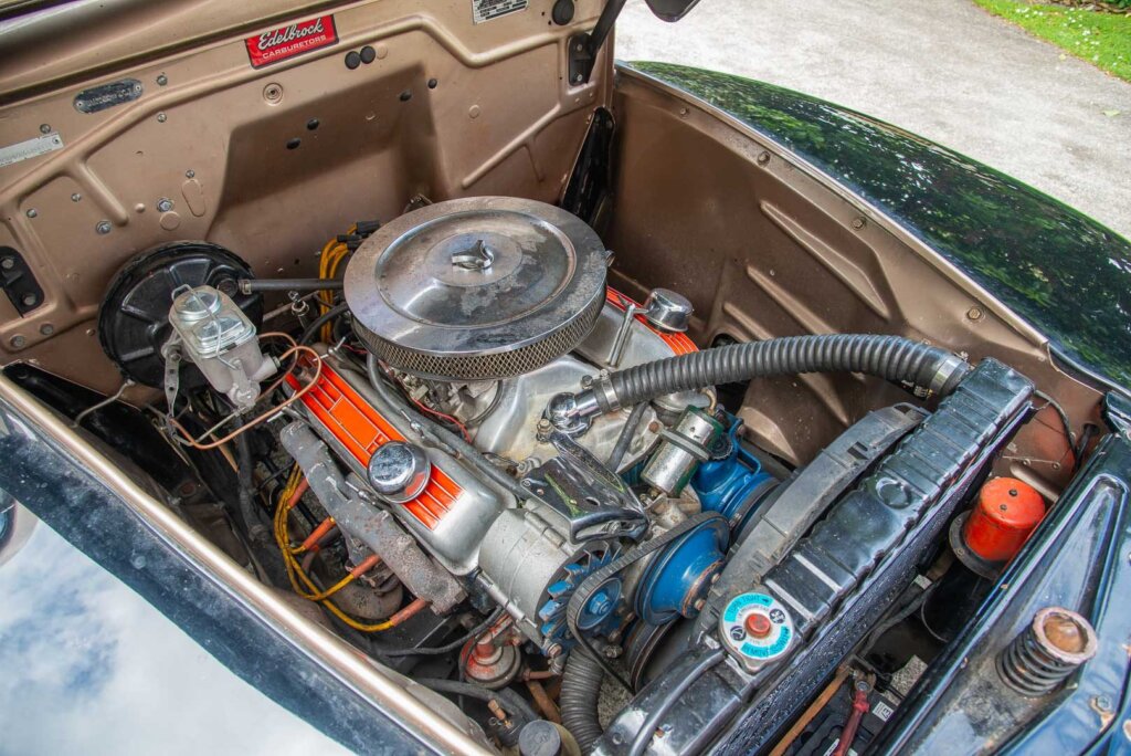 Ford bonus engine bay