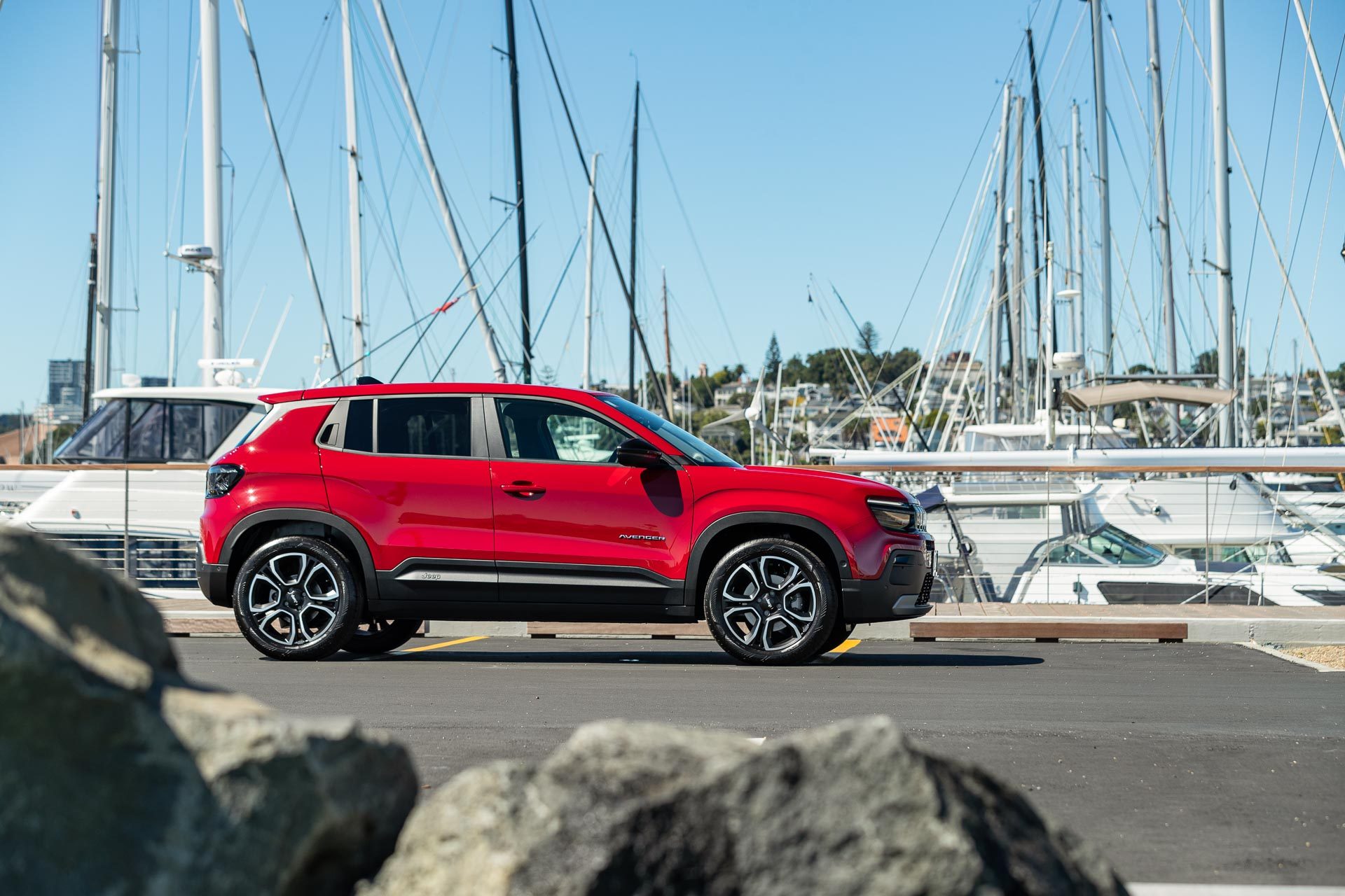 Another Stellantis vehicle, award winning Avenger.