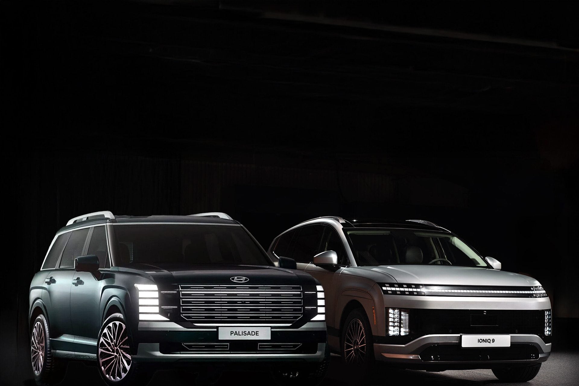 And a comparison of the two largest Hyundais.