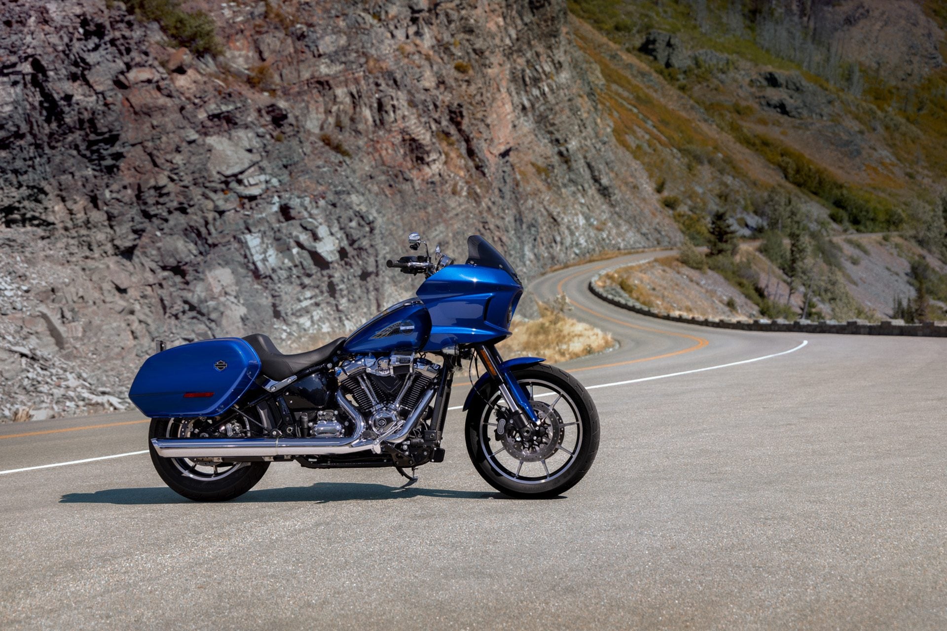 Low Rider ST pictured here in blue, another to get the update.