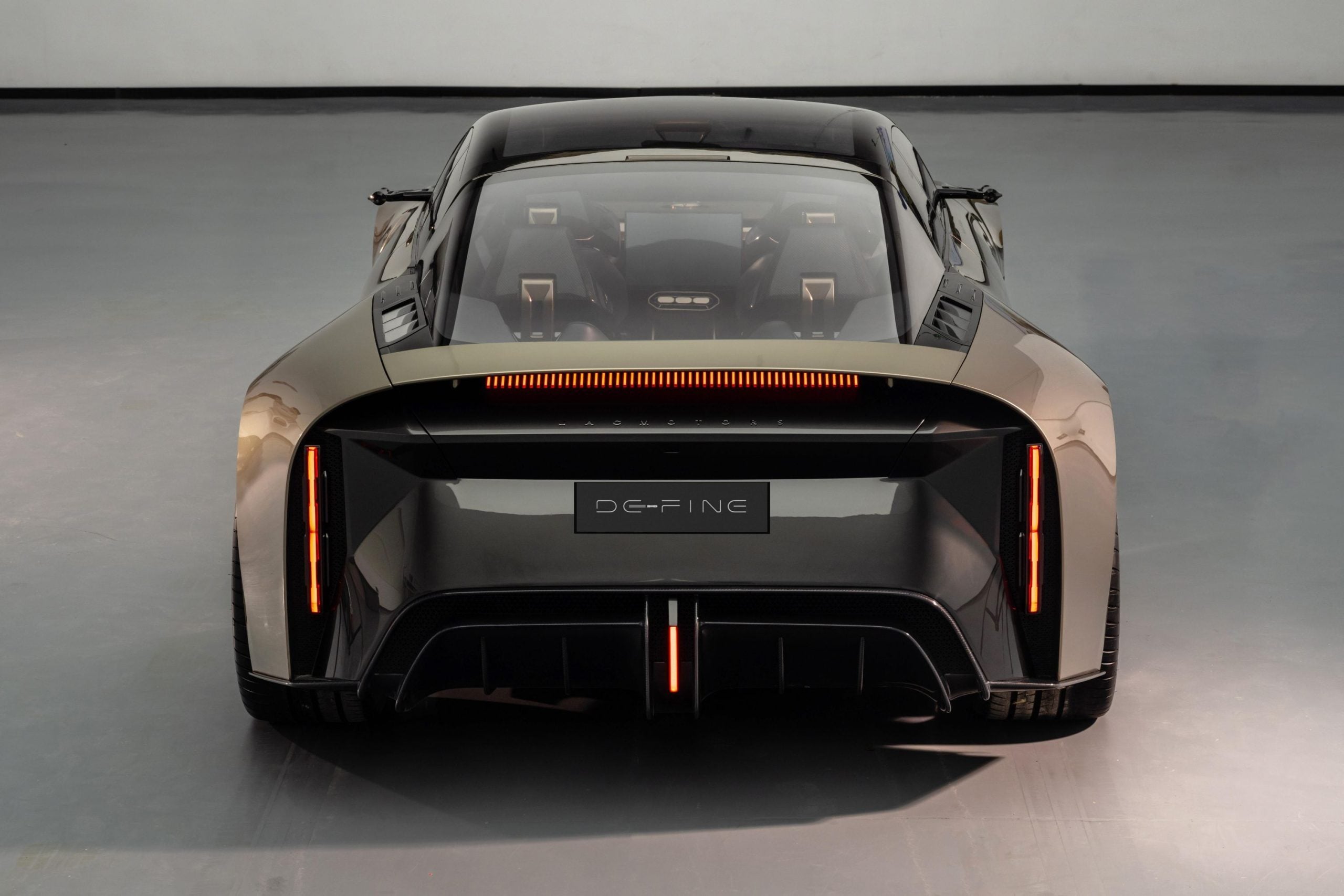 There looks to be a bit of borrowed Porsche 911 design from the rear.