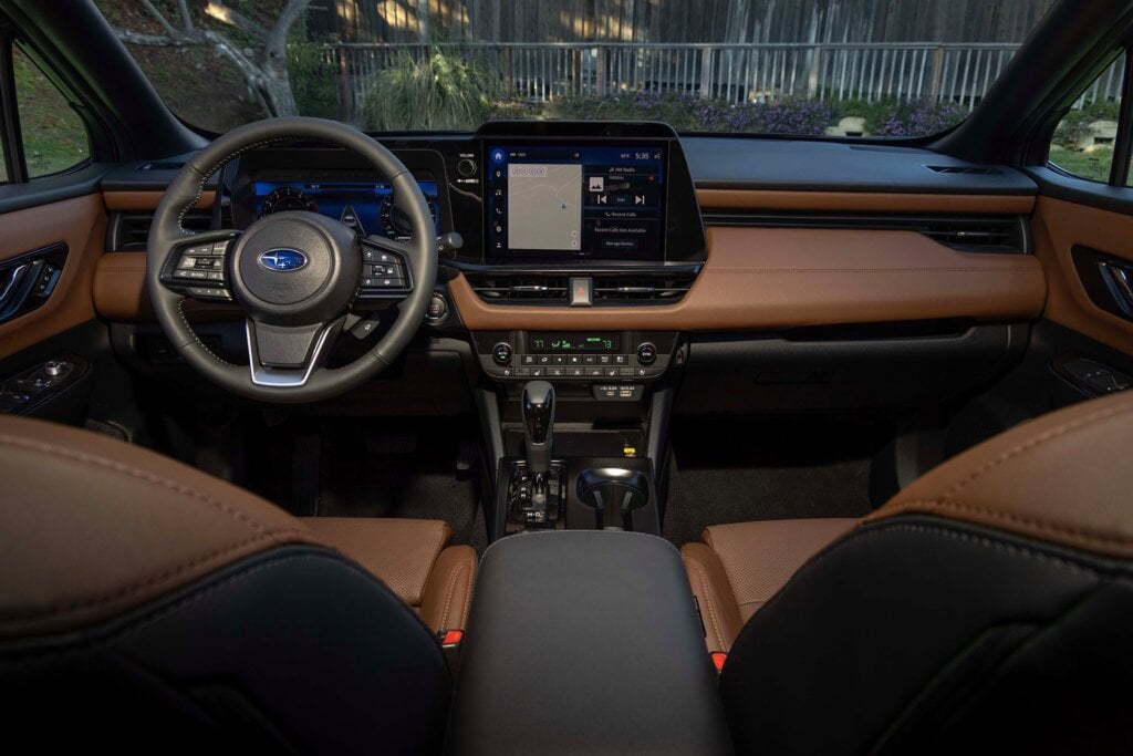 Subaru inside, with new bigger screen, faster processor.