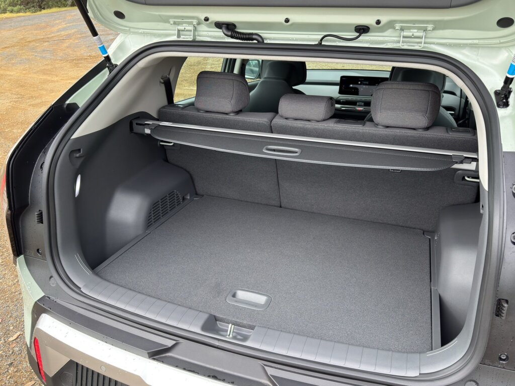 Big boot for a not very big car.