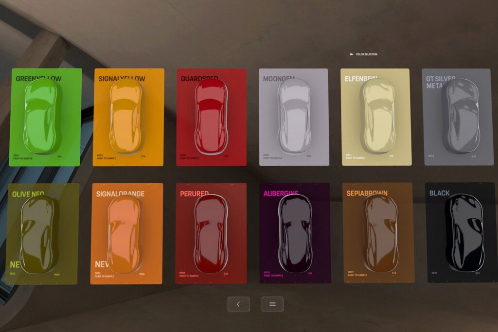 Is this what you see through VR?