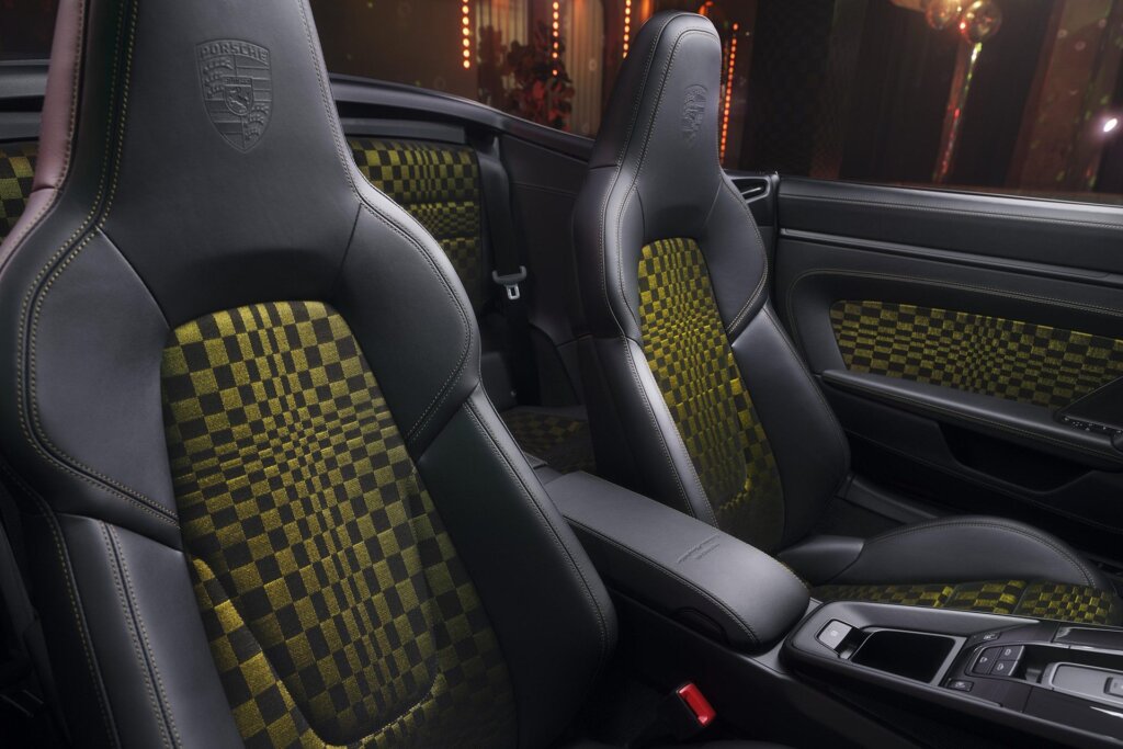 Smart seats if you like the chequered flag look.