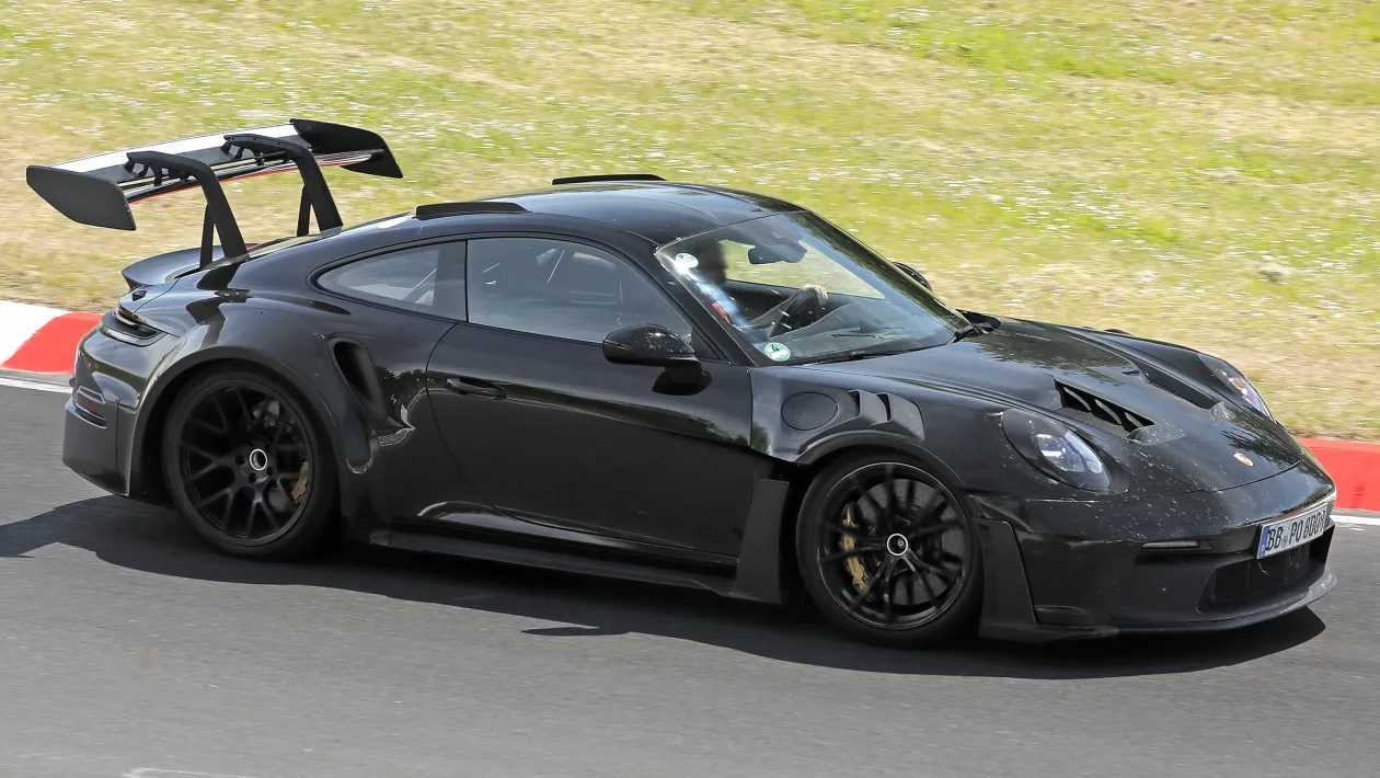 Porsche 911 GT2 RS spied carving up the Nurburgring – Auto Trader NZ
