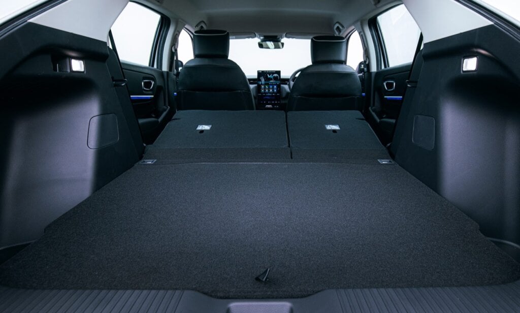 That's almost 1200L of space back there.