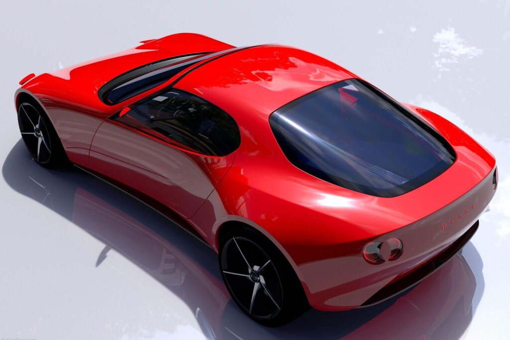 Awesome look for this largely electric roadster.