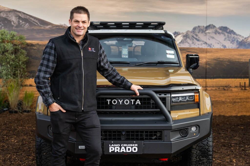 Get to yarn with icons of New Zealand, like Richie McCaw.