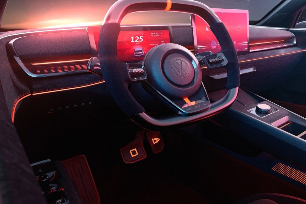 A good trick, doing 125 when you're standing still. Bloody AI.