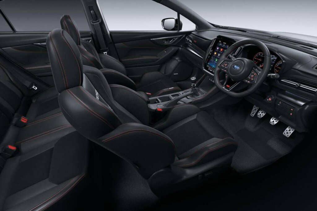 What the tS Spec B looks like from the inside. Pretty wild.