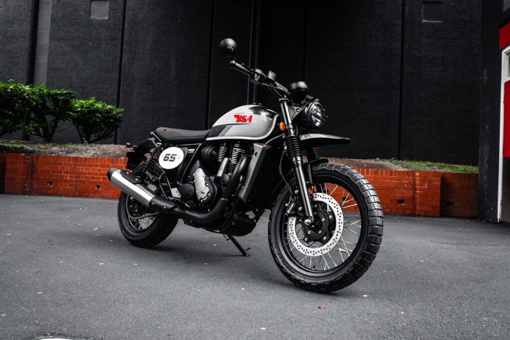 Scrambler 650 is essentially a BSA 650 Gold Star beneath it all.