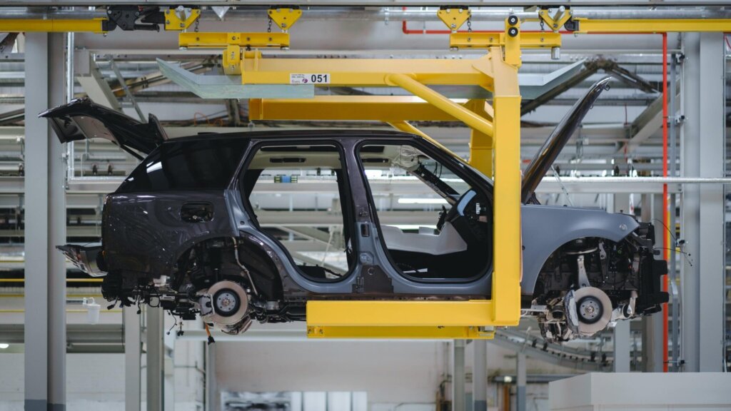 Production of some JLR SUV in the UK.