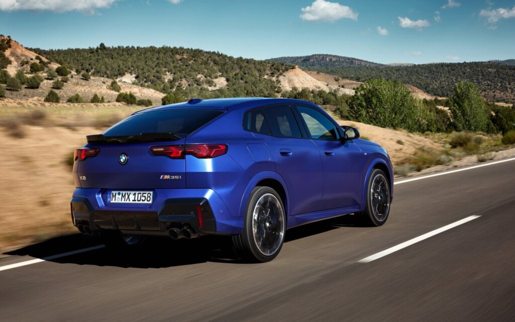 X2 was a real winner this year for BMW, with its cool style.